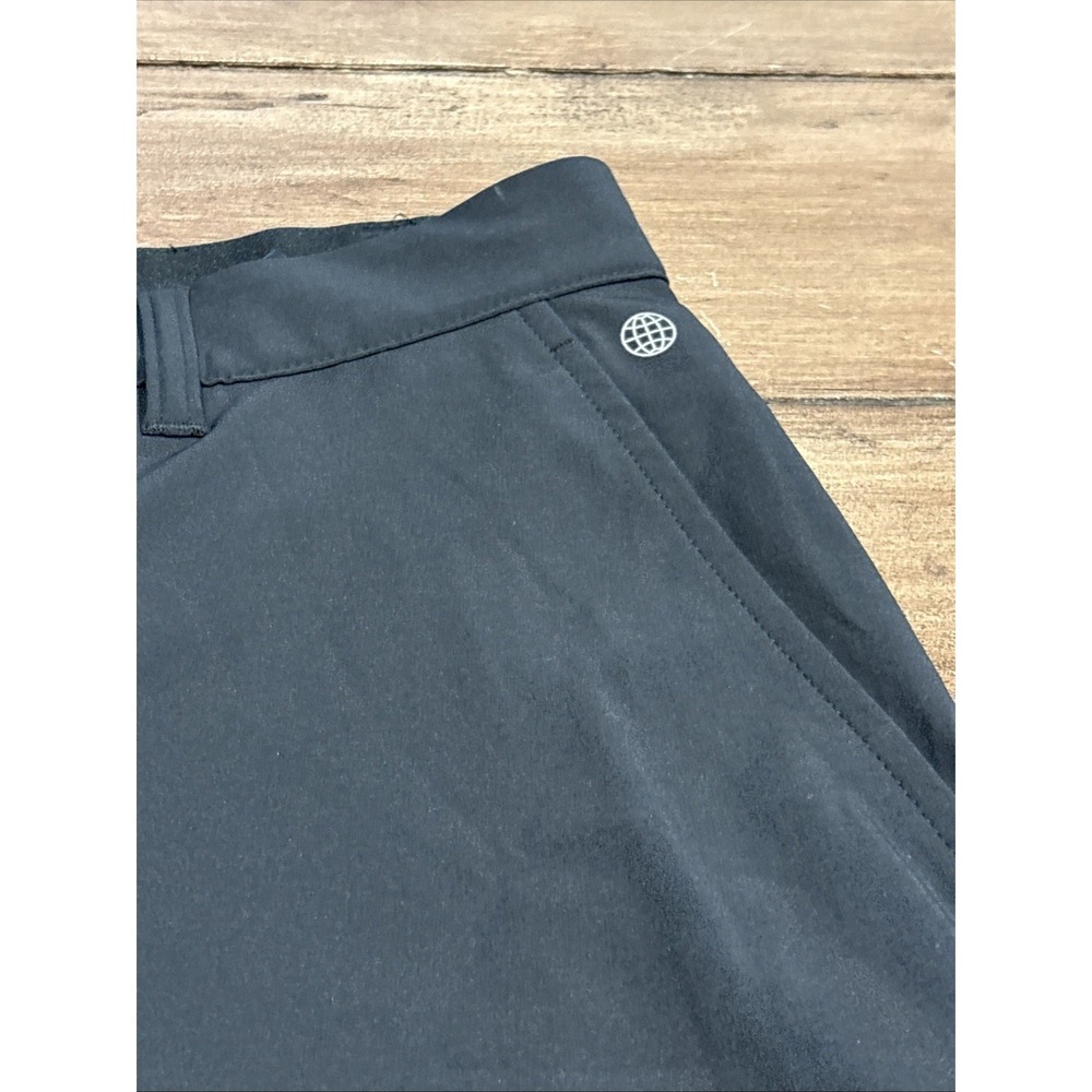 Adidas Golf Shorts Men 28  Black Tech Sweat Wicking Performance - Picture 2 of 7